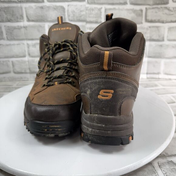 Skechers Relment Traven Men\'s Size 13 Brown Waterproof Hiking Boots 65529 main image 11